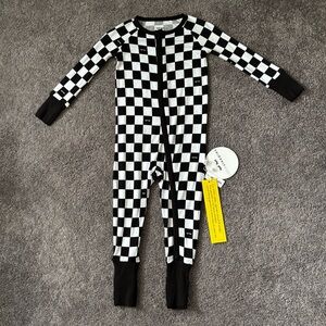 🏁 Little Sleepies Cool Checks Zippy 12-18